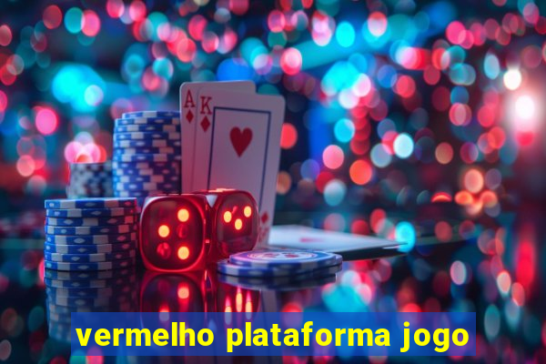 vermelho plataforma jogo